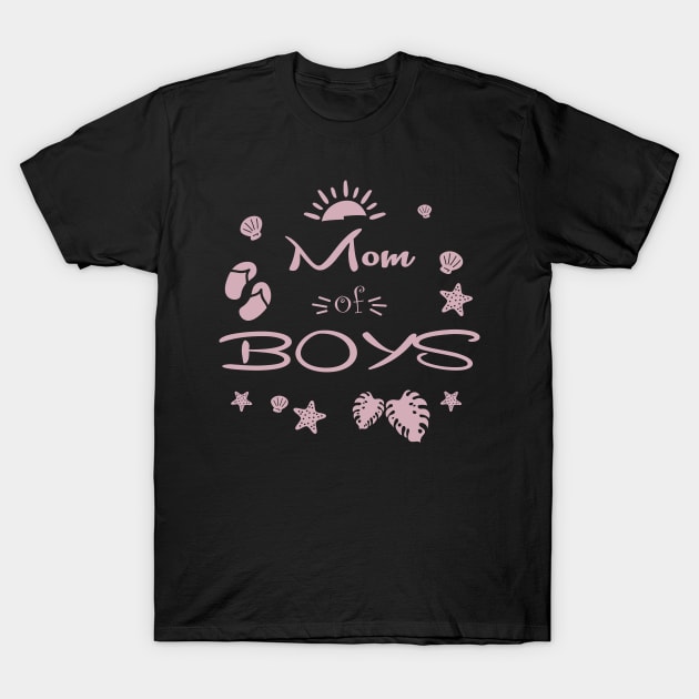 Cute Mom of Boys Shirt Raising Boys shirt Mother of Boys Gift Boy Mama Mom Life Shirt Mom Tee Shirt Mothers Day Shirt T-Shirt by wiixyou